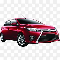 红色时尚新款丰田汽车-空若网 红色时尚新款丰田汽车-空若网
