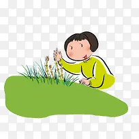 手绘卡通女孩素材-空若网 手绘卡通女孩素材-空若网