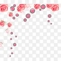 唯美粉色玫瑰时尚名片-空若网 唯美粉色玫瑰时尚名片-空若网