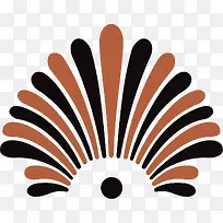 扇形图案素材图片-空若网 扇形图案素材图片-空若网