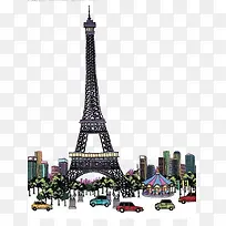 法国埃菲尔铁塔-空若网 法国埃菲尔铁塔-空若网