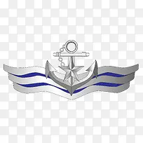海军胸标AI矢量图-空若网 海军胸标AI矢量图-空若网
