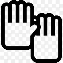 手套图标-空若网 手套图标-空若网