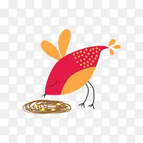 吃东西的小鸟-空若网 吃东西的小鸟-空若网