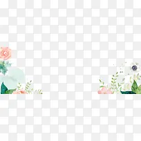 玫瑰花边框-空若网 玫瑰花边框-空若网