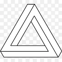 灰色黑线三角形-空若网 灰色黑线三角形-空若网