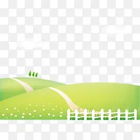 矢量绿草茵茵-空若网 矢量绿草茵茵-空若网