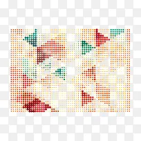 波点三角形底纹-空若网 波点三角形底纹-空若网