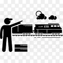 商务火车标志-空若网 商务火车标志-空若网