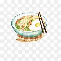 卡通手绘食物插画-空若网 卡通手绘食物插画-空若网