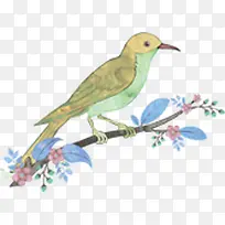 高清涂鸦手绘树枝燕子-空若网 高清涂鸦手绘树枝燕子-空若网