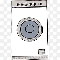 卡通滚筒洗衣机矢量-空若网 卡通滚筒洗衣机矢量-空若网