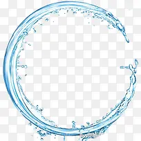 水效果边框圆形边框-空若网 水效果边框圆形边框-空若网