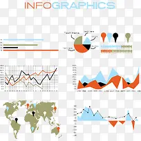 简洁PPT数据图分析图合集矢量-空若网 简洁PPT数据图分析图合集矢量-空若网