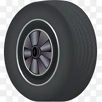 灰色的卡通汽车车轮-空若网 灰色的卡通汽车车轮-空若网