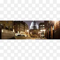 欧式唯美建筑海报背景-空若网 欧式唯美建筑海报背景-空若网