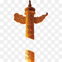 高清摄影雕花狮子花柱-空若网 高清摄影雕花狮子花柱-空若网