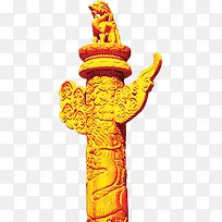 高清摄影活动海报狮子头柱子-空若网 高清摄影活动海报狮子头柱子-空若网