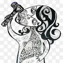 人物插画-空若网 人物插画-空若网