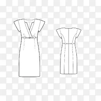 手绘连衣裙-空若网 手绘连衣裙-空若网