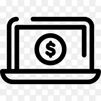 笔记本电脑图标-空若网 笔记本电脑图标-空若网