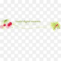矢量水果边框图-空若网 矢量水果边框图-空若网