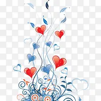 爱心曲线背景-空若网 爱心曲线背景-空若网