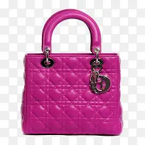 Dior紫色菱格戴妃包-空若网 Dior紫色菱格戴妃包-空若网