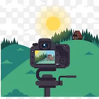 ÅÄÉã½¼Íâ·ç¾°µÄÏà»úʸÁ¿ËزÄ-¿ÕÈôÍø ÅÄÉã½¼Íâ·ç¾°µÄÏà»úʸÁ¿ËزÄ-¿ÕÈôÍø