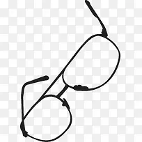 手绘精美简易眼镜-空若网 手绘精美简易眼镜-空若网