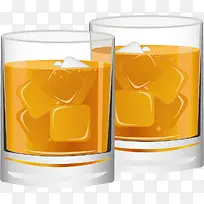 矢量杯子里的饮料-空若网 矢量杯子里的饮料-空若网
