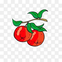 手绘山楂-空若网 手绘山楂-空若网