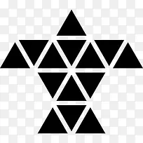多边形的鸟图标-空若网 多边形的鸟图标-空若网