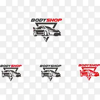 矢量时尚汽车商店图标-空若网 矢量时尚汽车商店图标-空若网