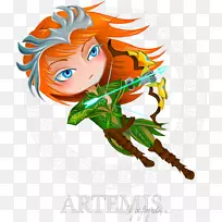 阿特米斯女神阿波罗-空若网 阿特米斯女神阿波罗-空若网