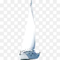 高清摄影白色的帆船效果-空若网 高清摄影白色的帆船效果-空若网