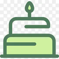生日蛋糕图标-空若网 生日蛋糕图标-空若网