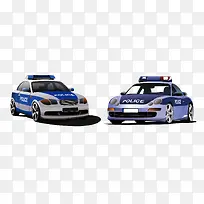 矢量警车-空若网 矢量警车-空若网