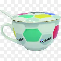 彩色五彩六边形杯子-空若网 彩色五彩六边形杯子-空若网