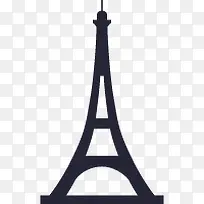 埃菲尔铁塔黑色线条-空若网 埃菲尔铁塔黑色线条-空若网