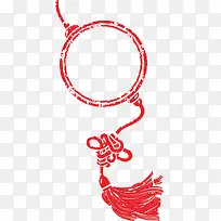 墨迹中国结-空若网 墨迹中国结-空若网