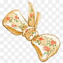 水彩蝴蝶结-空若网 水彩蝴蝶结-空若网