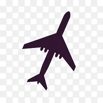 矢量卡通简洁扁平化飞机-空若网 矢量卡通简洁扁平化飞机-空若网