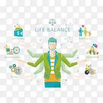 矢量扁平化人-空若网 矢量扁平化人-空若网