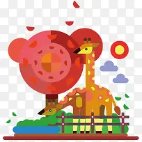 秋天的动物园-空若网 秋天的动物园-空若网