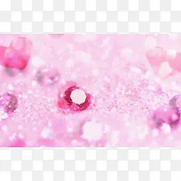 紫色爱心钻石海报背景-空若网 紫色爱心钻石海报背景-空若网