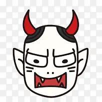 卡通手绘恶魔-空若网 卡通手绘恶魔-空若网