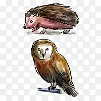 彩绘野生动物-空若网 彩绘野生动物-空若网