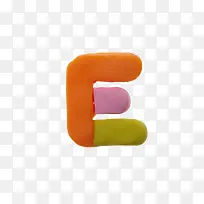 橡皮泥立体字母免抠素材-空若网 橡皮泥立体字母免抠素材-空若网