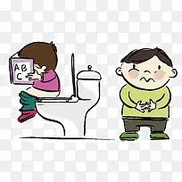 卡通矢量的男孩-空若网 卡通矢量的男孩-空若网